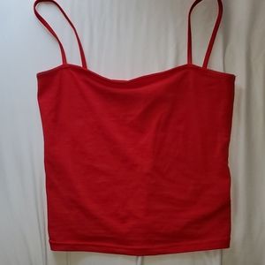 H&M red tank top / camisole top